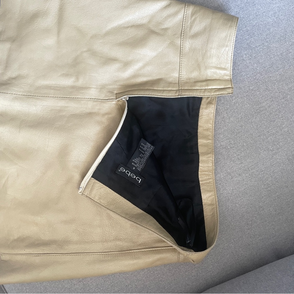 bebe butter yellow Mini Skirt - Picture 2 of 3